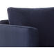 Georgie Abbington Navy Swivel Lounge Chair, Swivel